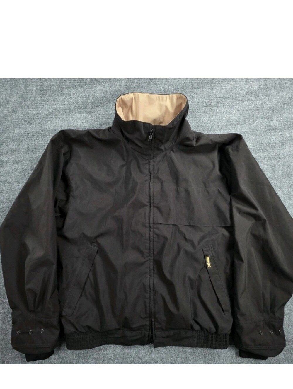 Vtg Zero Restriction Tour Lite Gore Tex Jacket Sz Medium Full Zip Waterproof Y2K